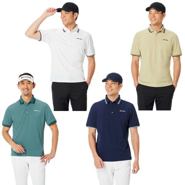 TaylorMade 上下セット ポロシャツ パンツ セットアップ L TaylorMade（テーラーメイド） ゴルフウェア ポロシャツ 半袖 メンズ