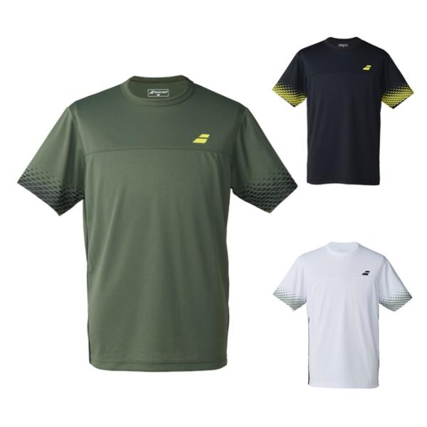 Babolat（バボラ） テニスウェア バドミントンウェア Tシャツ 半袖