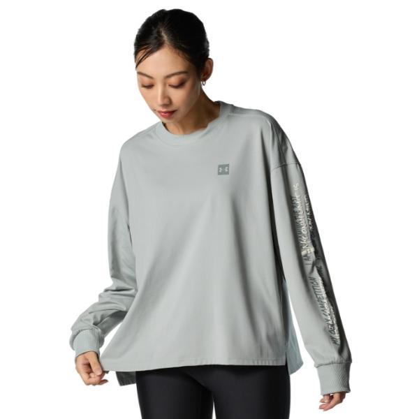 アンダーアーマー(UNDER ARMOUR) Tシャツ 長袖 レディース UA MOTIVATE LONG SLEEVE T-SHIRT 6012602-069