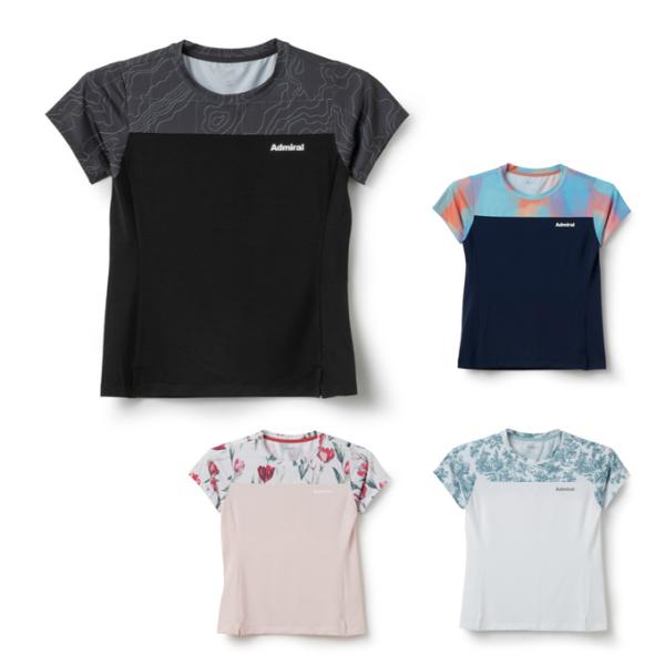 Admiral（アドミラル） テニスウェア Tシャツ 半袖 レディース