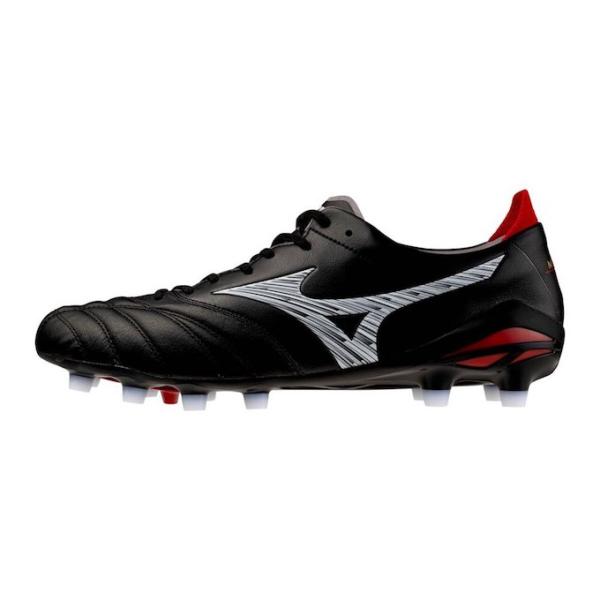 モレリアウェーブ　サッカーシューズ ブラック/レッド MIZUNO（ミズノ） サッカースパイク メンズ レディース モレリアネオ5