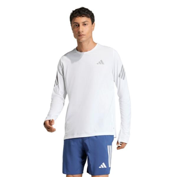 アディダス adidas ランニングウェア Tシャツ 長袖 メンズ Adi365 アイコニック/// ランニング 長袖 KE68