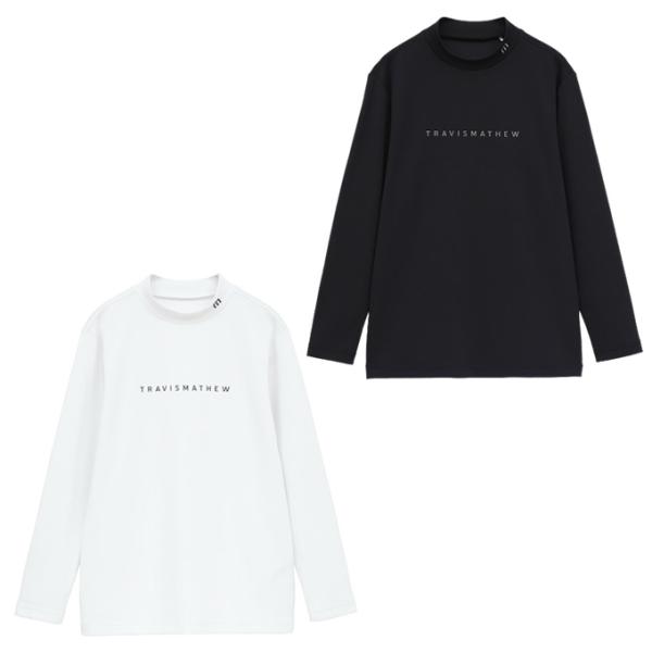 トラヴィスマシュー(TravisMathew) ゴルフウェア 長袖シャツ メンズ デルタベーシック長袖セミモックネック 7AP026 【2026年秋冬モデル】