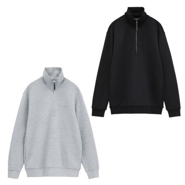 トラヴィスマシュー(TravisMathew) ゴルフウェア ブルゾン メンズ ハウンドトゥース キルトジャカード1/4ジップジャケット 7AP030 【2026年秋冬モデル】