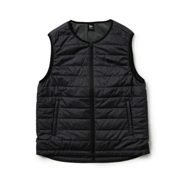 ニューエラ NEW ERA ゴルフウェア アウターベスト メンズ GF LT INSULATED VEST VERTICAL GRA 15129460 【国内正規品】【2026年秋冬モデル】