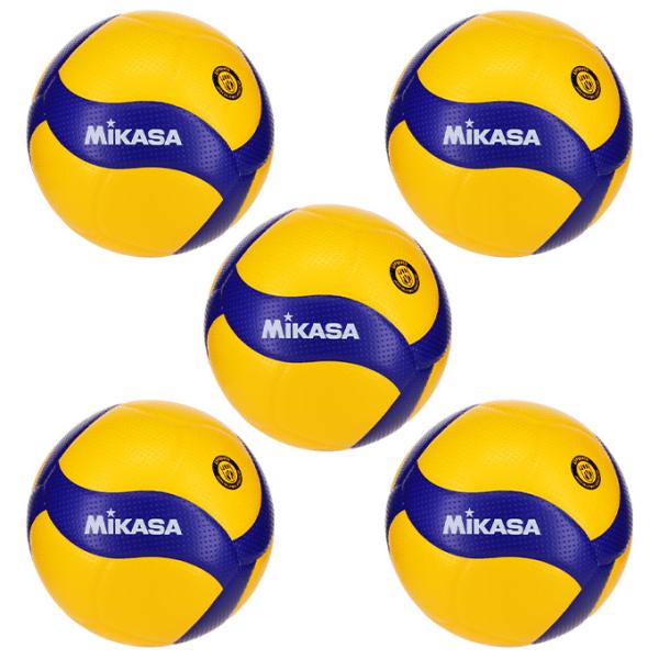 MIKASA（スポーツ） ミカサ バレーボール 検定球 4号 × 5個