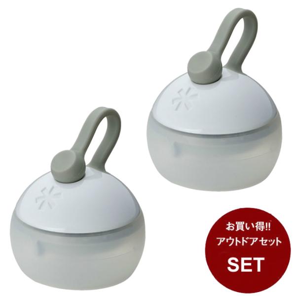  Peak - 新品未使用　スノーピーク たねほおずき ゆき ES-041WH 2個セット snow peak スノーピーク LEDランタン2点セット たねほおずき