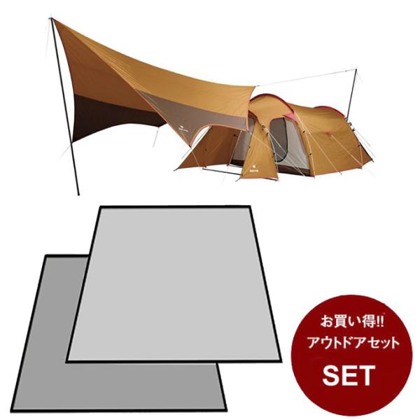 スノーピーク peak テント ２ルーム インナーマット セット スノーピーク peak テント 2ルーム インナーマット セット