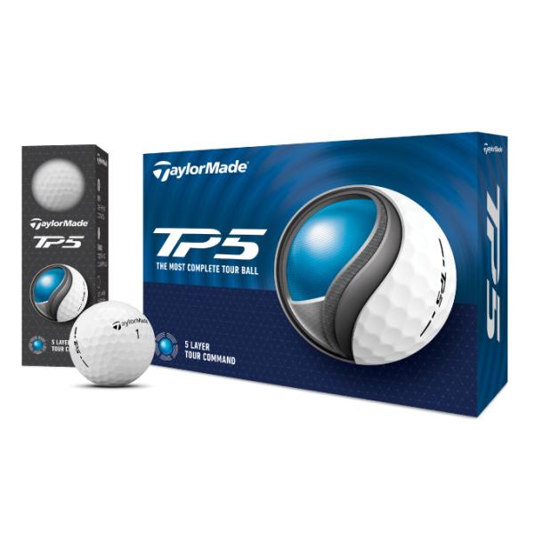 TaylorMade（テーラーメイド） ゴルフボール 1ダース 12個入 TP5 2024