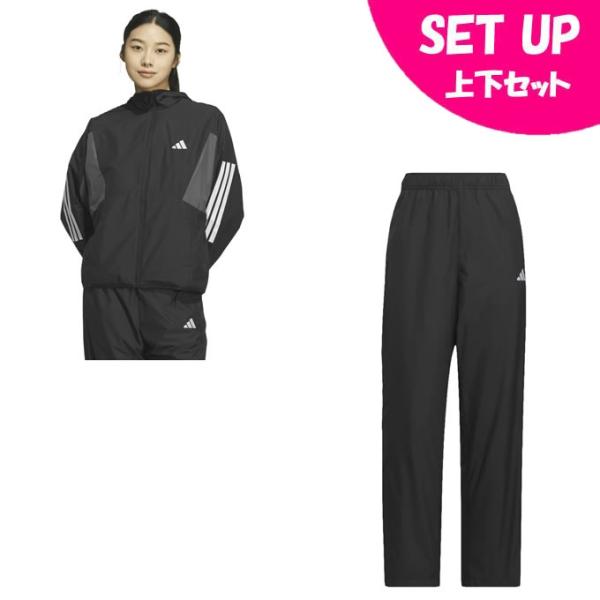 adidas（アディダス） ウインドブレーカー上下セット レディース TEAM