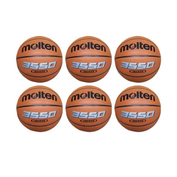 molten（モルテン） バスケットボール 6号球 6点セット 人工皮革 練習