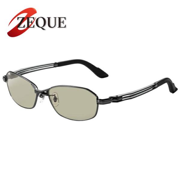 ゼクー フェイズ55 Feiz55 ガンメタル ライトスポーツ ZEQUE 偏光サングラス TALEX タレックス F-2024 おしゃれ 釣り od ‥ ゼクー フェイズ55 Feiz55 ガンメタル ライトスポーツ ZEQUE 偏光