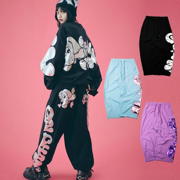 ガルフィー メンズ レディース ピッカピカのゆるゆるパンツ 大きいサイズ カジュアル ゆったり 男女兼用 GALFY ‥ himarayaod_0000001219056