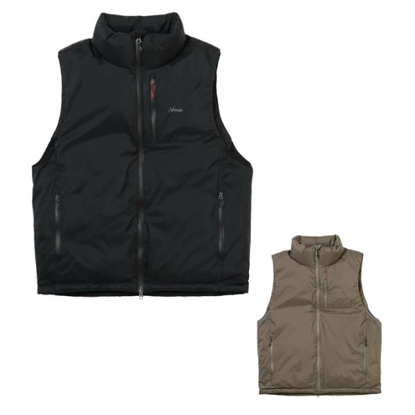 NANGA ナンガ ダウンベスト メンズ オーロラステックス スタンド