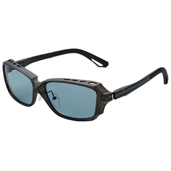 ゼクー シェイド SHADE スモーク/ マットブラック マスターブルー F-2243 偏光サングラス 釣り おしゃれ TALEX  ZEQUE サングラス ‥ ゼクー シェイド SHADE スモーク/ マットブラック マスターブルー F