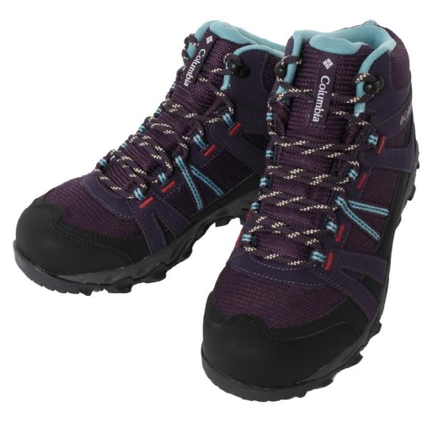 コロンビア トレッキングシューズ 防水 ミッドカット  セイバーオムニテック ミッド ワイド YK5250-563 Columbia od