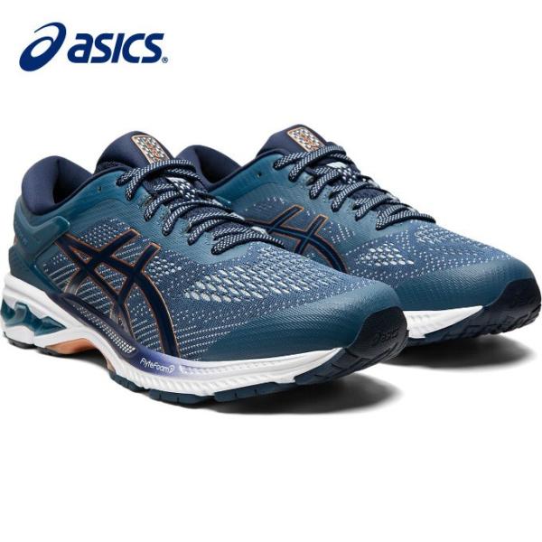 asics - asics ゲルカヤノ26  27.5センチ　コーラル　EW asics - asics ゲルカヤノ26 27.5センチ コーラル EWの通販 by
