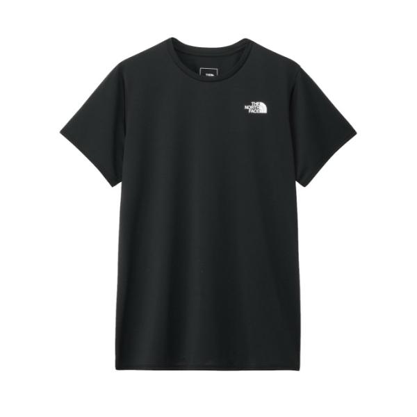 【メール便送料無料】ザ・ノース・フェイス ランニングウェア Tシャツ 半袖 レディース SS GTD Melange Crew NTW12595 K ノースフェイス THE NORTH FACE