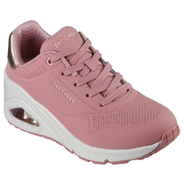 スケッチャーズ SKECHERS スニーカー レディース 25SU SLP ウノ ウエッジHI 177520-ROS run SKECHERS（スケッチャーズ） スニーカー レディース 25SU SLP ウノ