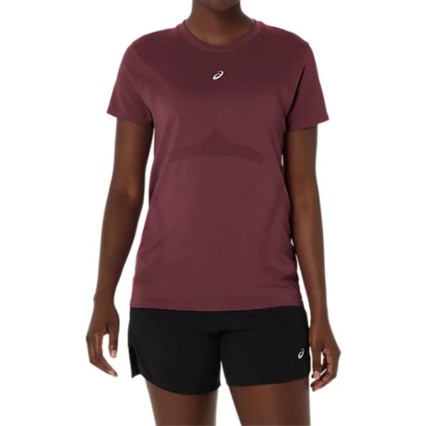 【メール便送料無料】 アシックス asics ランニングウェア Tシャツ 半袖 レディース ROADランニングシームレス半袖シャツ 2012D292-600 run