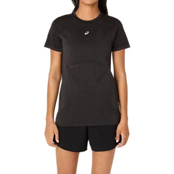【メール便送料無料】 アシックス asics ランニングウェア Tシャツ 半袖 レディース ROADランニングシームレス半袖シャツ 2012D292-001 run