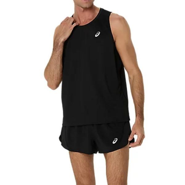 【メール便送料無料】アシックス(asics) ランニングウェア Tシャツ ノースリーブ メンズ ランニングドライタンク 2011D295-001 run