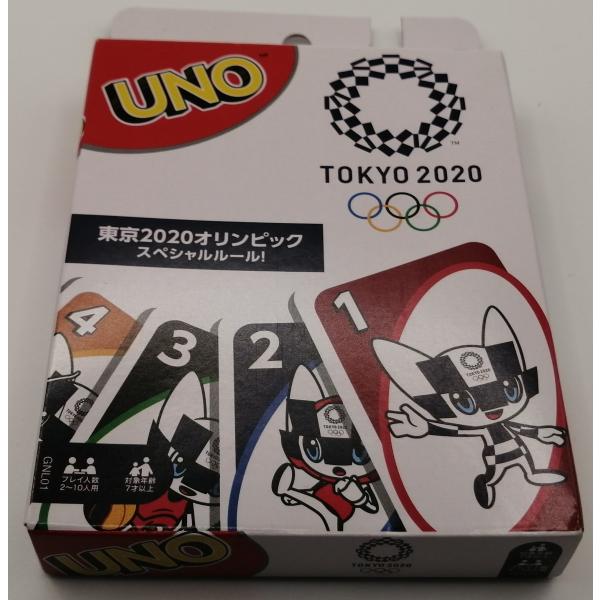 マテル　ウノ 東京2020オリンピック 【スペシャルルールカード ミライトワ付き】
