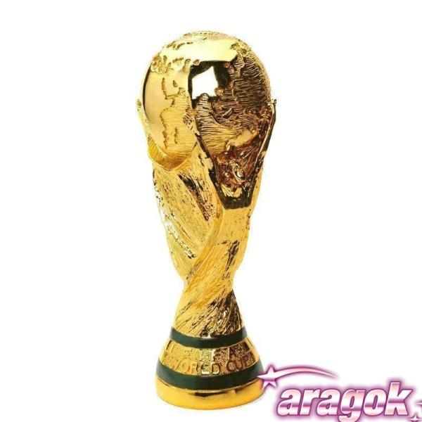 yoshihiroウィンブルドン レプリカトロフィー2個セット カタール FIFA ワールドカップ トロフィー レプリカ 36cm THKJ 原寸大
