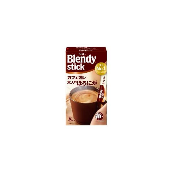 他サイト： 「味の素AGF」　ブレンディ　スティック　カフェオレ　大人のほろにが　8本の商品画像