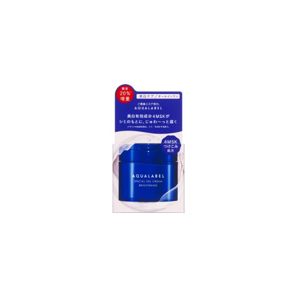 濃密ジェルクリームがキメの奥までじゅわ〜っと浸透**。うるおって、明るく透明感のある肌へ。　シミ予防のための薬用美白オールインワン。　美白とは、メラニンの生成を抑え、シミ・そばかすを防ぐ。　１品５機能（化粧水・乳液・クリーム・美容液・マスク...