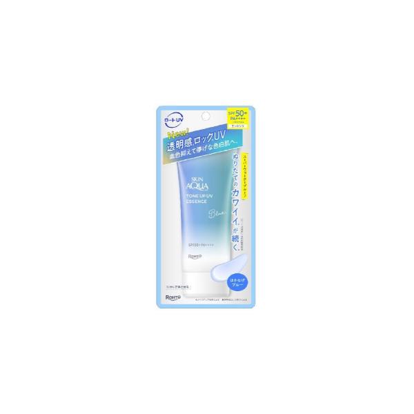 ロート製薬 スキンアクア トーンアップUVエッセンスブルー 70g