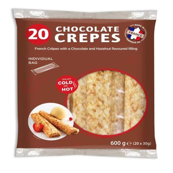 フレンチチョコレートクレープ　1パック　30g x 20個入 45954