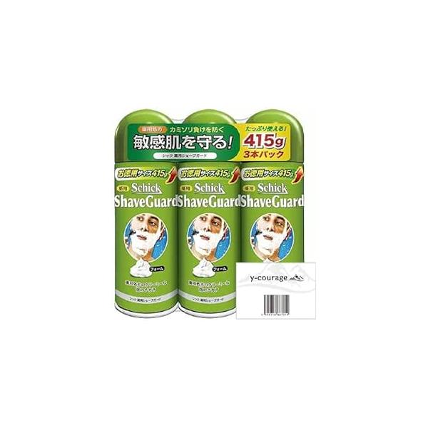 Schick(シック) 薬用シェーブガード 415g x 3本パック