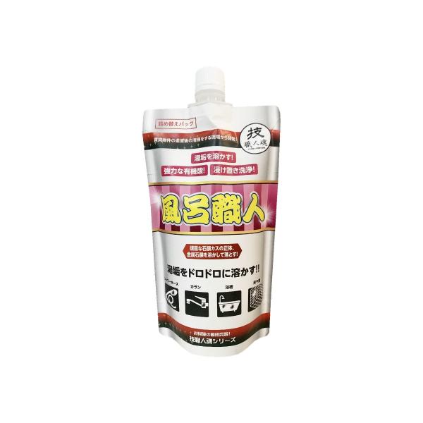 他サイト： 允・セサミ 風呂職人 レギュラー 詰め替えパック 400ml 技職人魂シリーズの商品画像