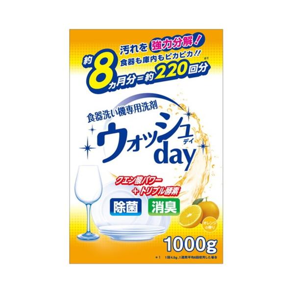 日本合成洗剤 食器洗い機専用洗剤 ウォッシュday 1000gお得な大容量 食器 食洗機 洗剤 4904112830660 キッチン・お掃除用品:住居用洗剤:キッチン:キッチン用広告文責：アットライフ株式会社TEL 050-3196-151...