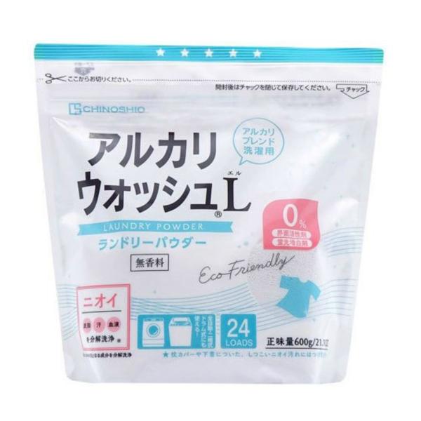 他サイト： 地の塩社 アルカリウォッシュ L ランドリーパウダー 無香料 600G 洗濯用洗剤の商品画像