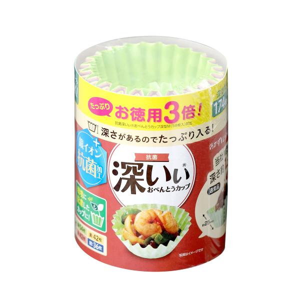 東洋アルミ お徳用3倍 抗菌 深いぃ おべんとうカップ 深型 M 4色 174枚入深くて使いやすい 耐熱 耐冷 おかずカップ お弁当 4901987218739 キッチン・お掃除用品:お弁当・テーブル用品:お弁当用品:ホイルケース・カップ広...