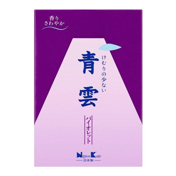 他サイト： 日本香堂 青雲 バイオレット 徳用 大型 バラ詰 約275g 1個 (送料無料)の商品画像