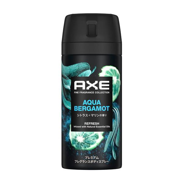 ユニリーバ アックス AXE プレミアムフレグランス ボディスプレー アクアベルガモット シトラス+マリンの香り 70g