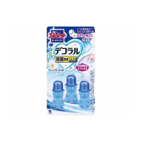 他サイト： 小林製薬 ブルーレット デコラル 除菌効果プラス フレッシュフローラル 3個入の商品画像