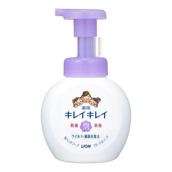 ライオン キレイキレイ 薬用泡ハンドソープ フローラルソープの香り 250ml 3個