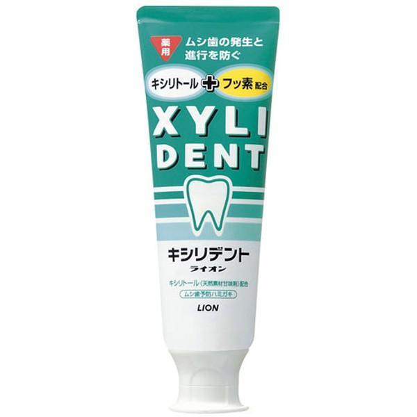 他サイト： (まとめ買い×3個セット)ライオン LION キシリデント XYLIDENT 120g ハミガキ 医薬部外品 (送料無料)の商品画像