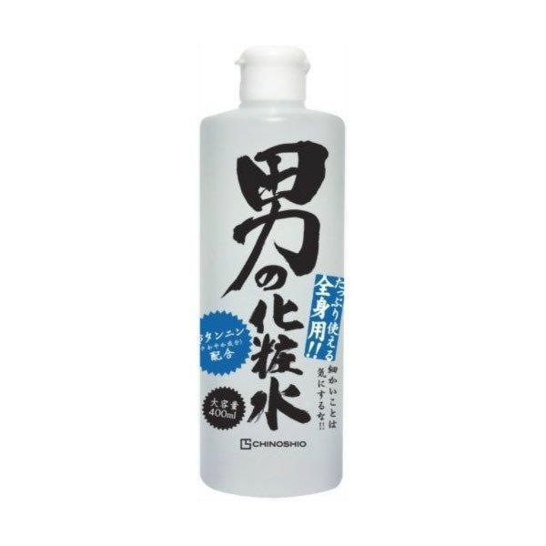 (まとめ買い×3個セット)地の塩社 ちのしお 男の化粧水 400ml 男性用全身化粧水 (送料無料)