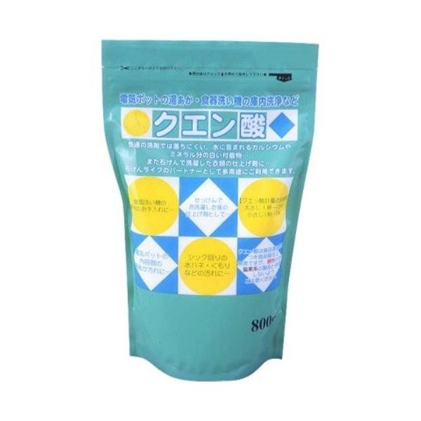 【あわせ買い2999円以上で送料無料】地の塩社 クエン酸 800g ( クエン酸100% 酸性 ) ( 4982757814030 )