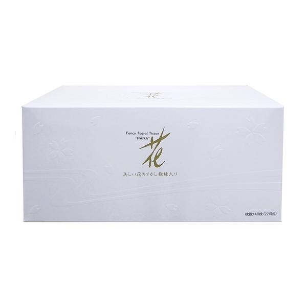 (まとめ買い×5個セット)ハヤシ商事 花ゴールド ティッシュ 220組 ●柄は選べません (送料無料)
