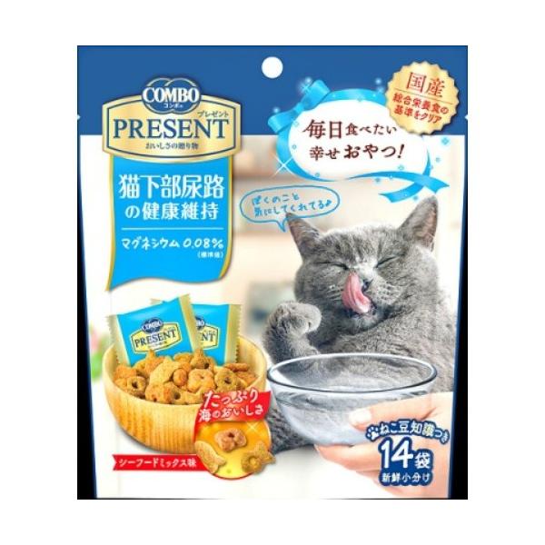 日本ペットフード コンボ プレゼント キャット おやつ 猫下部尿路の健康維持 シーフードミックス味 42g ×5個