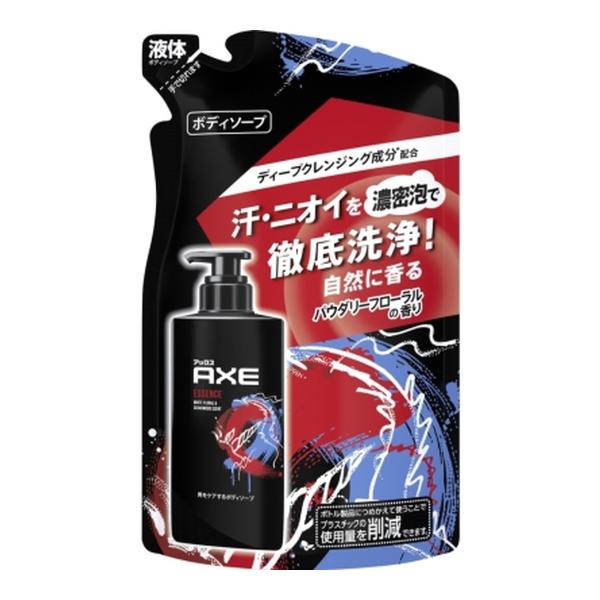 (まとめ買い×10個セット)AXE アックス フレグランス ボディソープ エッセンス パウダリーフローラルの香り つめかえ用 280g (送料無料)