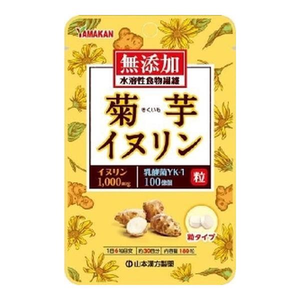 山本漢方製薬 菊芋イヌリン 粒 180粒入糖分が気になる方に 乳酸菌100億個も配合 4979654027878 広告文責：アットライフ株式会社TEL 050-3196-1510 ※商品パッケージは変更の場合あり。メーカー欠品または完売の際...
