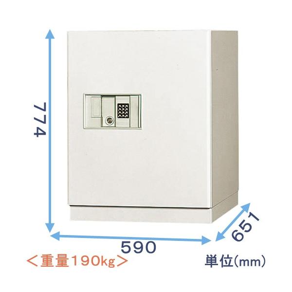 日本アイ・エス・ケイ 金庫診断士のいる専門店- BS51-2E テンキー式