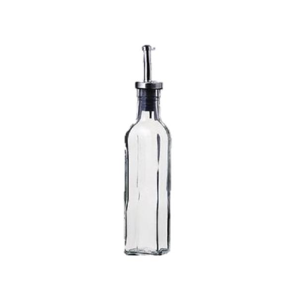 ★内容：オイル/ヴィネガー 250ml★サイズ：口径29（底径49×49）×高さ257mm 250ml★素材：（本体）ガラス（ノズル）ステンレス、シリコン★原産国：中国製★簡易梱包【お取り寄せ商品】お取り寄せ商品につきご注文後の在庫確認とな...